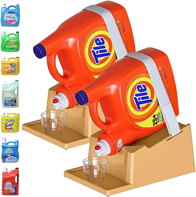 TidyFriend Laundry Detergent Holder Stand Organizer by Skywin