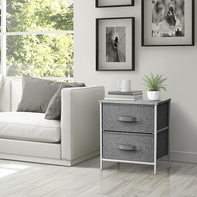 Sorbus Nightstand with 2 Drawers - Image 7