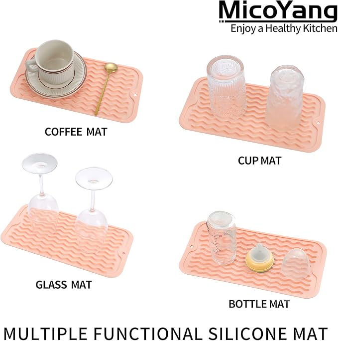 Silicone Dish Drying Mat for Multiple Usage, Easy clean, Eco-friendly, - Image 4