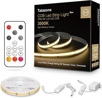 White COB Led Strip Lights Max by Tatazone