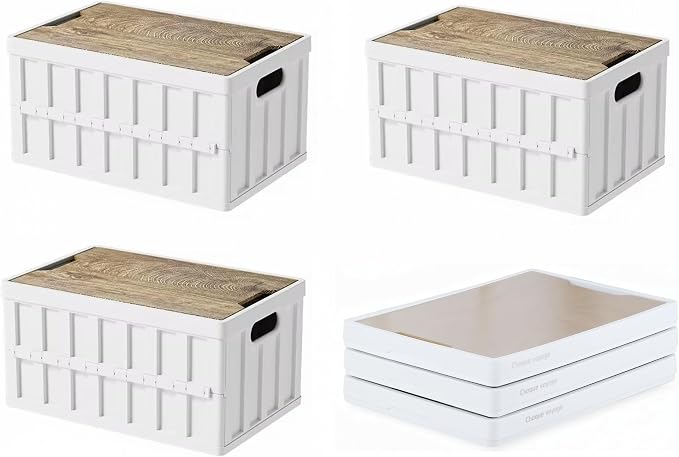 VIMI 50L Collapsible Storage Bins by VIMI