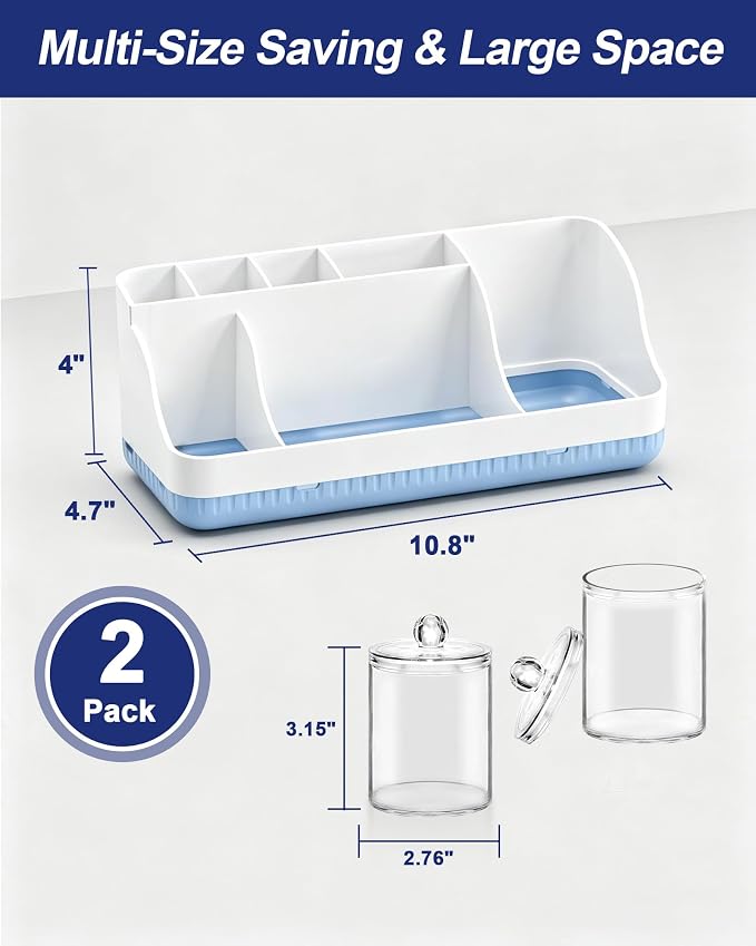 Bathroom Counter Organizer and Storage - Image 2
