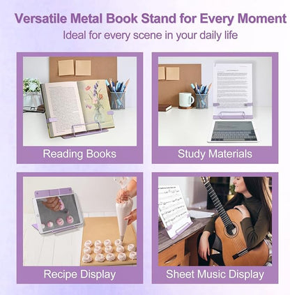 Metal Desk Book Stand for Reading - Image 8