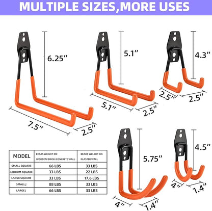 30 Pack Heavy Duty Steel Storage Hooks - Image 5