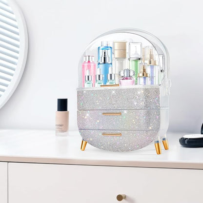 Teen Girls Gift Makeup Organizer, Skincare & Jewelry Storage, Cosmetics Display - Image 8