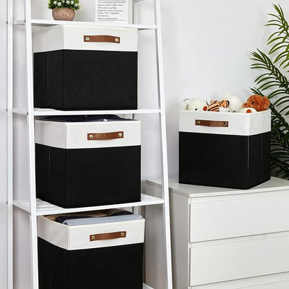 Temary Fabric Storage Bin 4 Pack Cube Storage Bin - Image 6