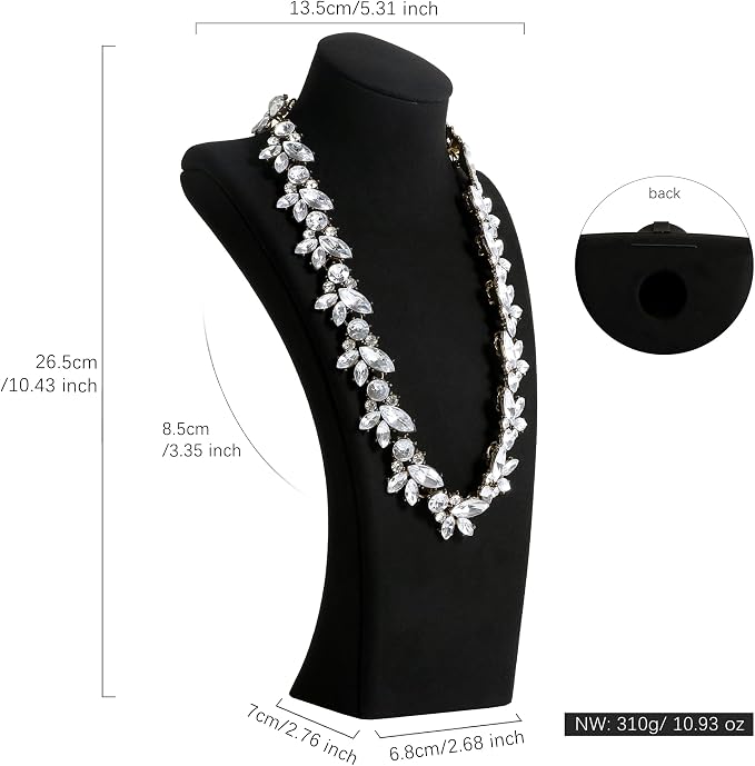 GemeShou Black necklace storage organizer - Image 5