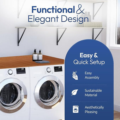 OfficeSimpli Washer Dryer Countertop, Made in USA, Non-Slip Pads, Easy Clean - Image 9