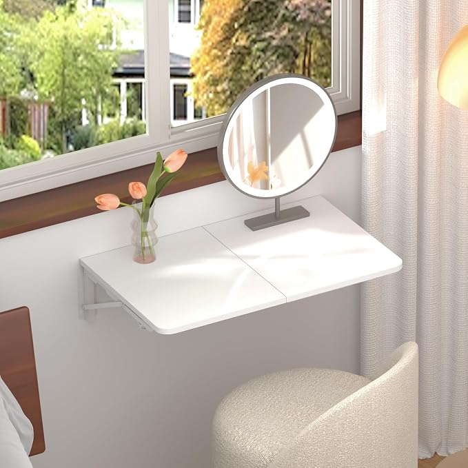 TEAMIX Wall Mounted Folding Table, Utility Room, Laundry Room - Image 7
