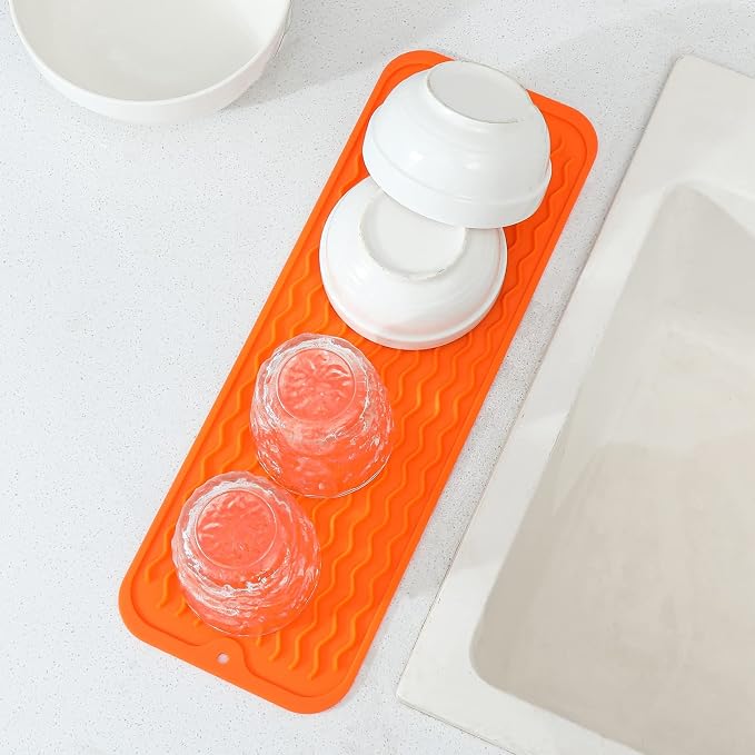 Silicone Dish Drying Mat for Multiple Usage, Easy clean, Eco-friendly, - Image 5