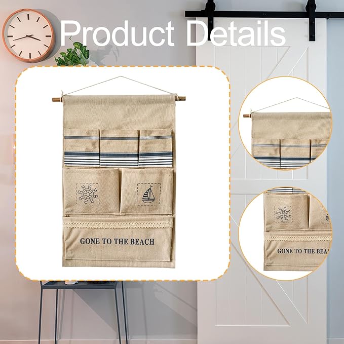 Wall Hanging Bag, Over The Door Storage Bag - Image 2