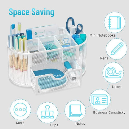 SUPEASY Mesh Desk Organizer, Desk Accessories & Workspace Organizers - Image 5