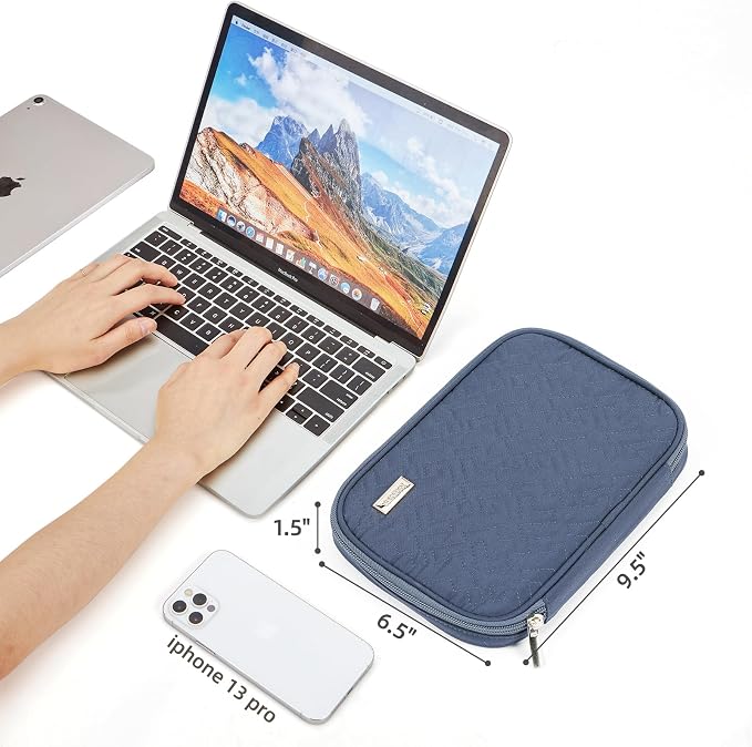 NISHEL Travel Cord Organizer Case, Tech Electronic Bag, Essentials - Image 6