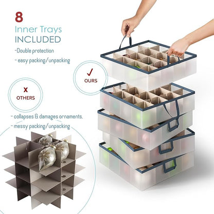 Large Christmas Ornament Storage Box - Image 2