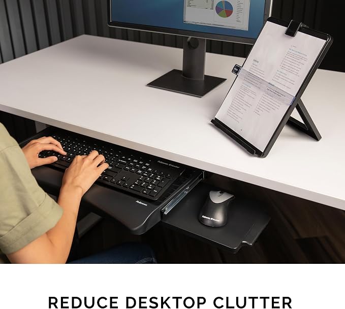 Fellowes Office Suites Underdesk Keyboard Drawer - Image 3