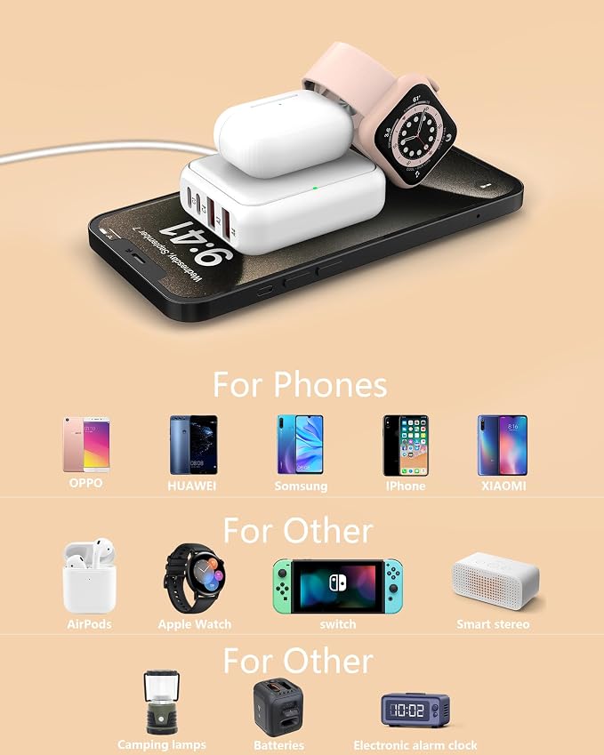 8-Port USB Charger, Mini Charging Station - Image 6