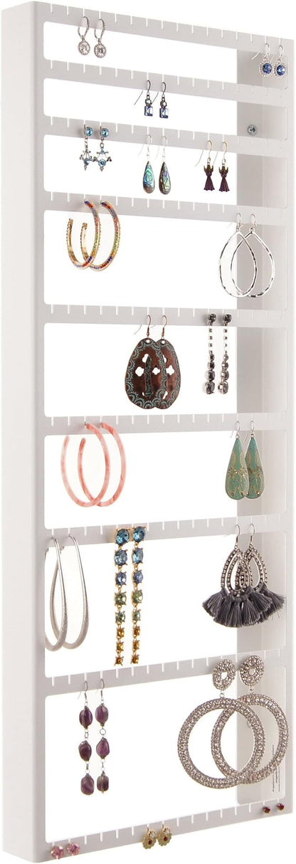 Angelynn's Wall Mounted Big and Small Earring Holder Organizer Display Women by Angelynns