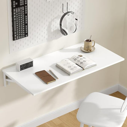Need Fold Down Wall Mount Desk Heavy Duty Small Folding Wall Table Length 36" - Image 8