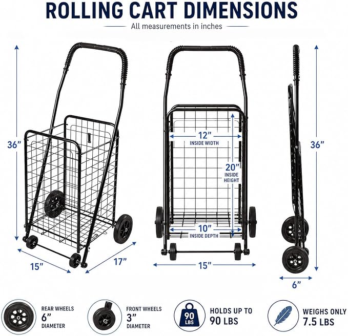 DMI Utility Cart with Wheels to be used - Image 2