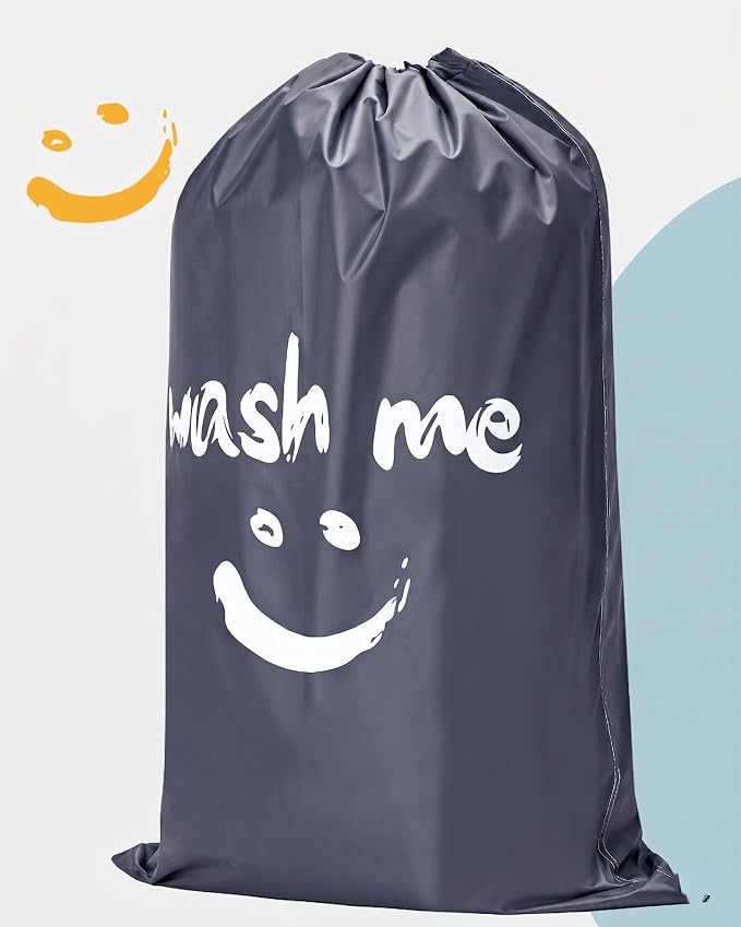 HOMEST XL Laundry Bag 28" x 40", Extra Large Dirty Clothes Organizer Holds 3-4 - Image 5