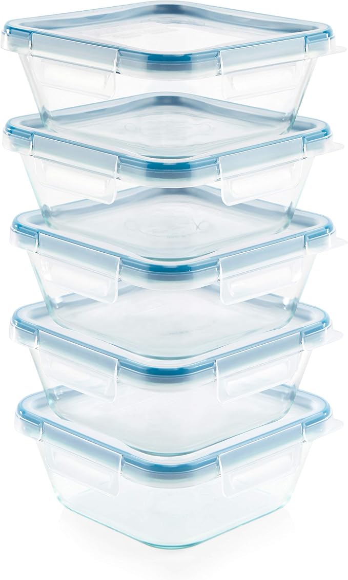 Snapware Total Solutions Glass Food Storage Containers Set, Airtight & - Image 5