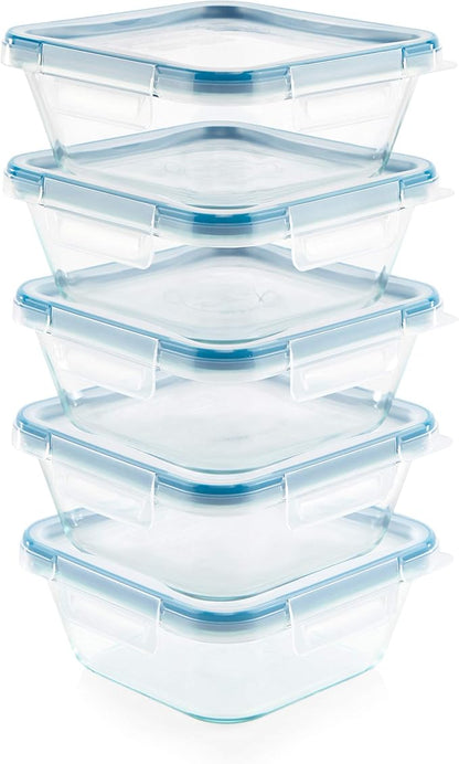 Snapware Total Solutions Glass Food Storage Containers Set, Airtight & - Image 5