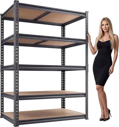 Storage Shelves, 2450LBS Heavy Duty Shelves by Unknown