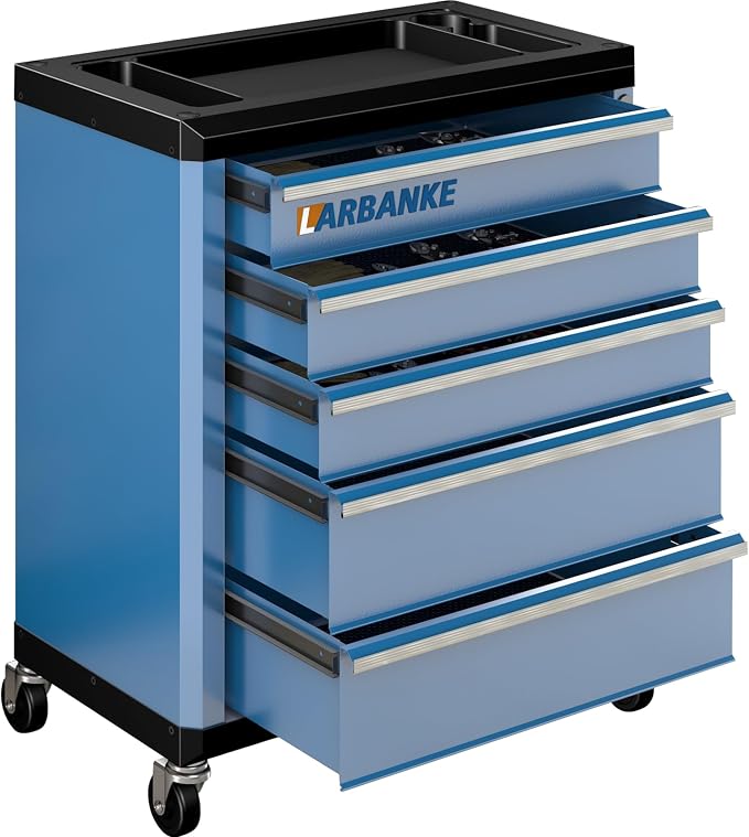 LARBANKE 5-Drawer Rolling Tool Chest by LARBANKE