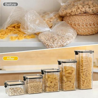5 Piece Airtight Food Storage Containers Set - Image 5