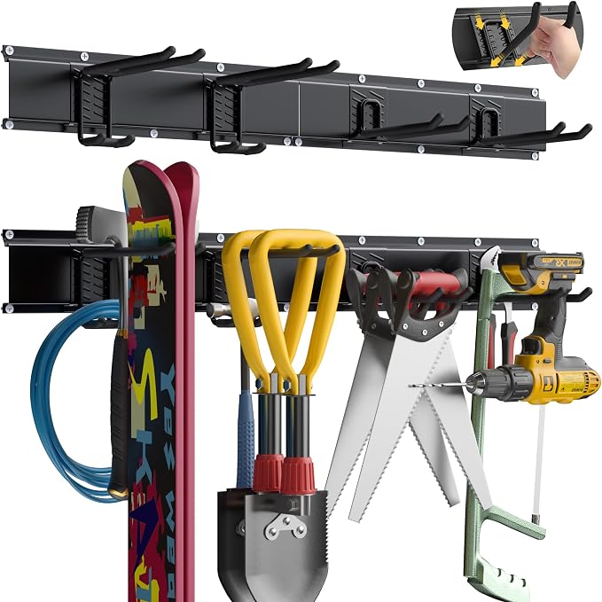 Garage Tool Organizer Wall Mount by Unknown
