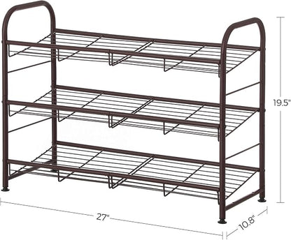 SONGMICS Shoe Rack, 3 Tier Shoe Organizer - Image 7