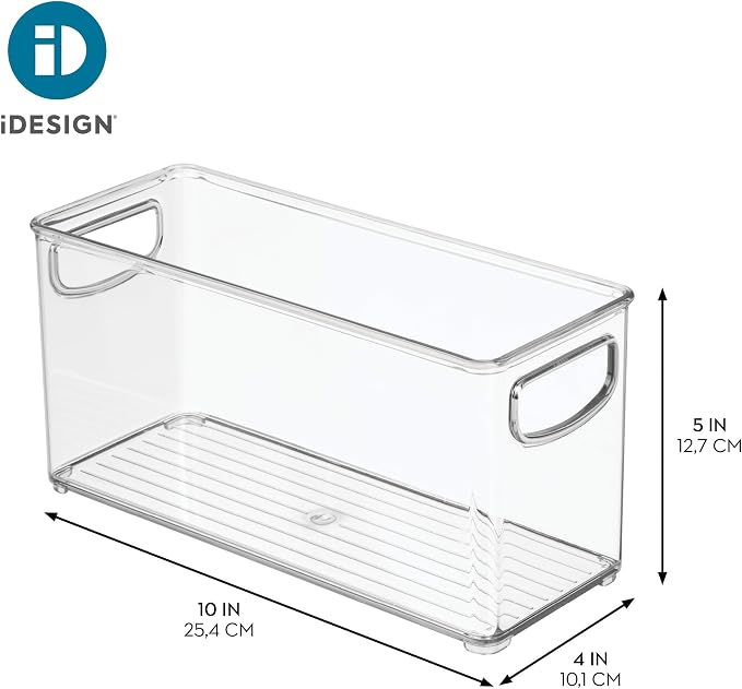 iDesign Plastic Stackable Pantry Bin, - Image 4