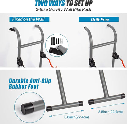 Suchtale 2 Bike Rack, Bicycle Rack, Bike Storage Rack - Image 3