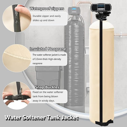 Okcool Water Softener Tank Jacket, Water Softener Neoprene Sweat Jacket - Image 4