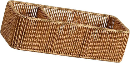 Natural Rattan Tissue Box Organizers - Image 7