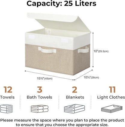GRANNY SAYS Storage Bins with Lids, Decorative Storage Boxes, Clothes Stoarge - Image 6