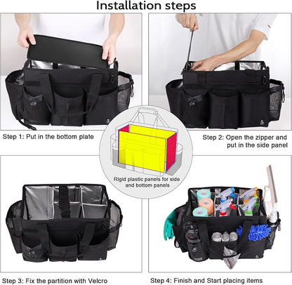 Large Wearable Cleaning Caddy Bag - Image 7