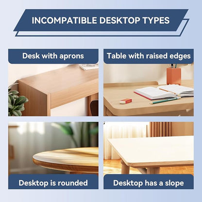 VUSIGN Keyboard Tray Under Desk Height Adjustable, Pull Out - Image 8