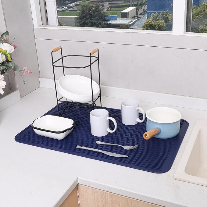 Silicone Dish Drying Mat for Multiple Usage, Easy clean, Eco-friendly, - Image 6
