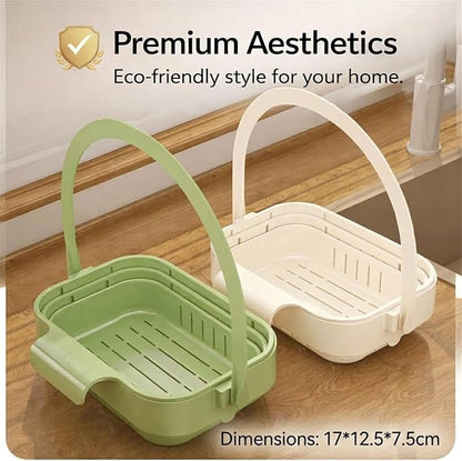 Foldable Hanging Kitchen Sink Drain Basket, 2026 Upgraded Hanging Sink Drain - Image 7