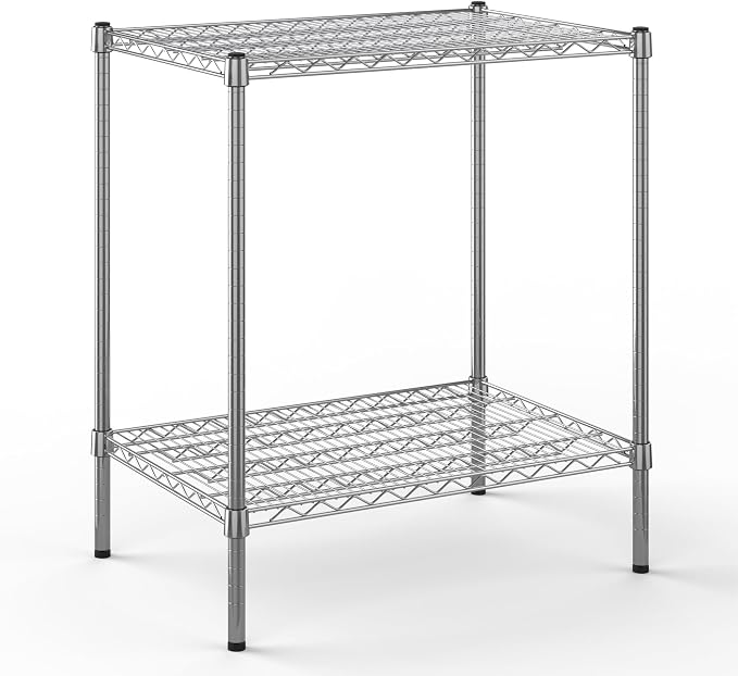 21" Deep x 30" Wide x 34" Height Wire Shelving Kit | 2-Tier | NSF Commercial by Regal+Altair