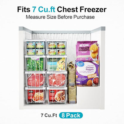 iSPECLE Deep Freezer Organizer Bins - Image 2