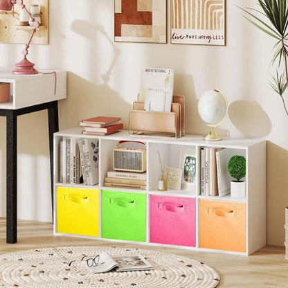 ShellKingdom Storage Bins, Foldable Fabric Storage Cubes And Cloth Storage - Image 4