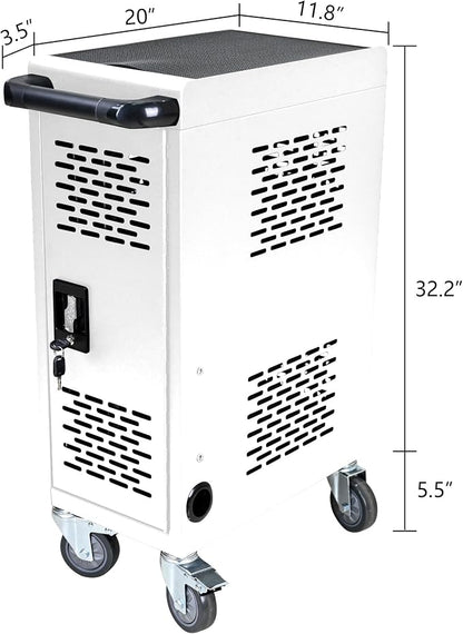 16 Devices Mobile Charging Cart - Image 4