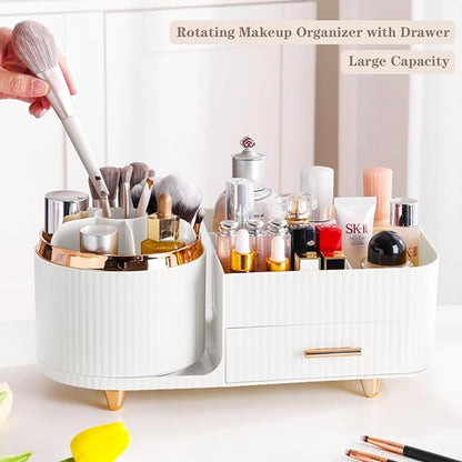 Rotating Makeup Organizer for Vanity - Image 5