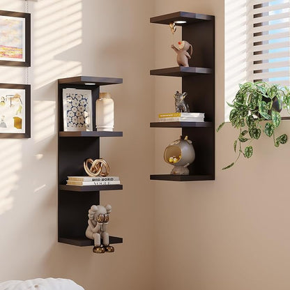LitaEther Versatile 4 Tier Wall Shelf Unit, Display Floating Shelf - Image 7
