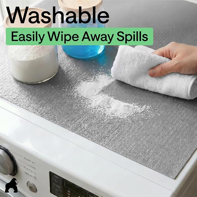 GORILLA GRIP DripGuard Shelf Liner, Non-Adhesive Drawer and Kitchen Cabinet - Image 9