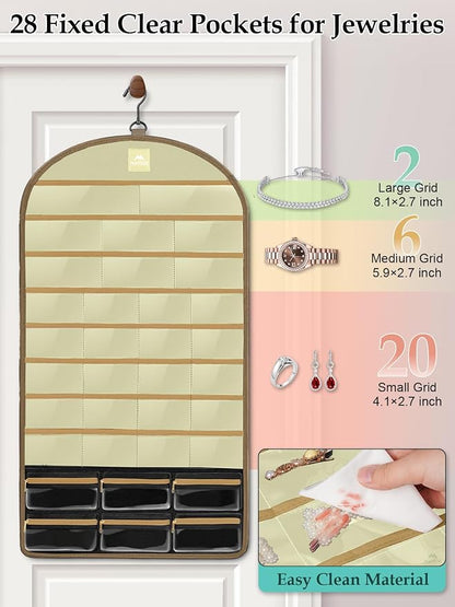 MATEIN Over the Door Jewelry Organizer - Image 4