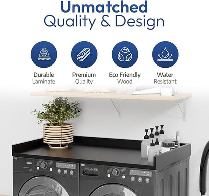 OfficeSimpli Large Washer Dryer Countertop 30 x 58 - Image 9