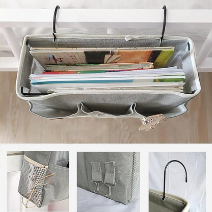 Bedside Caddy, Bedside Hanging Storage Organizer forBunk and Hospital Beds - Image 3